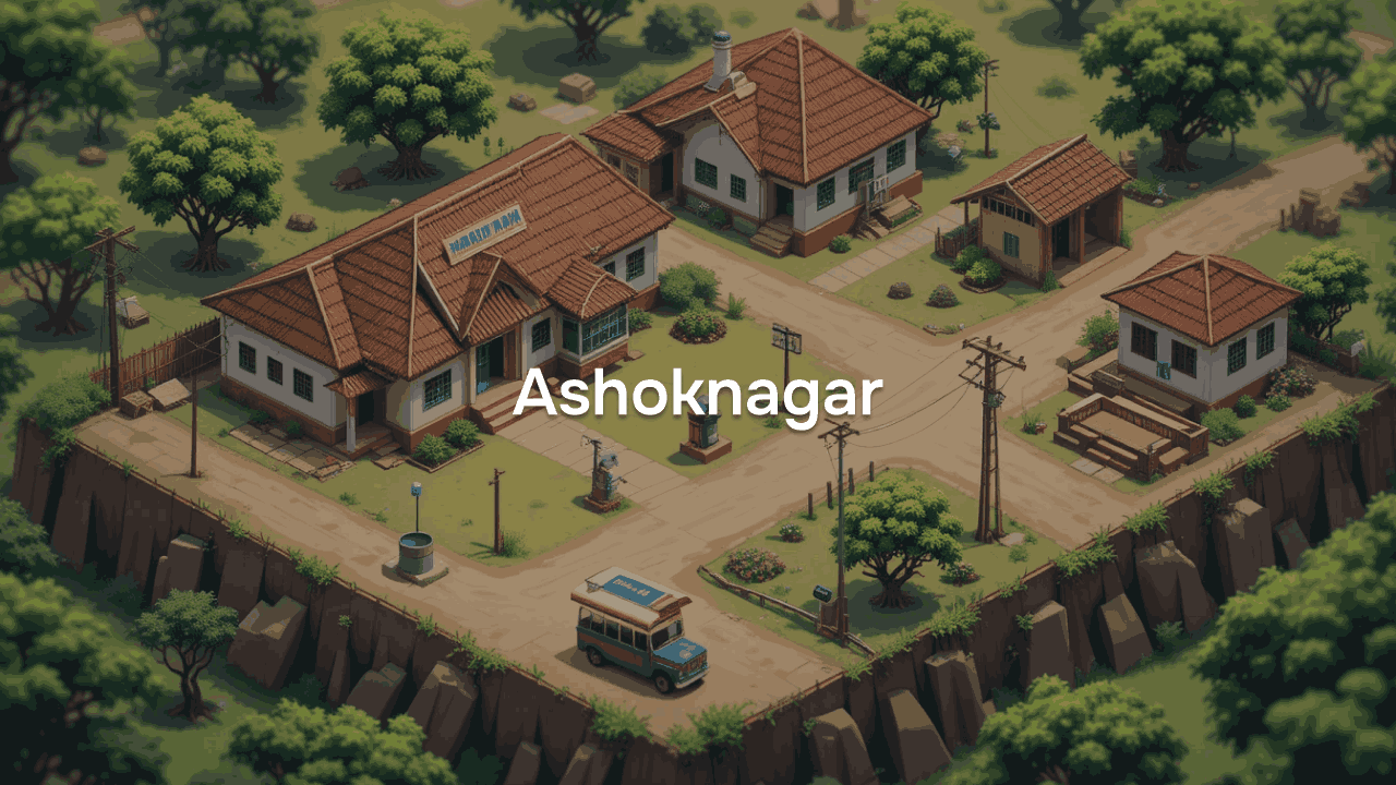 Village Amenities for Ashoknagar District of Madhya Pradesh, 2011